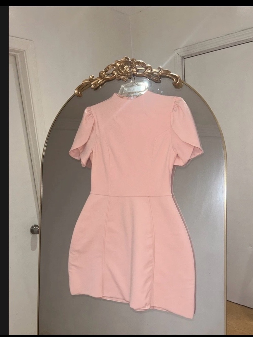 Club L London Pink Mini Dress Size 4